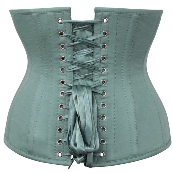 Corset-Story: SAGE GREEN LONGLINE
UNDERBUST CORSET UK8 - Picture 3 of 9